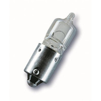 Автолампа 10W OSRAM H10W 12V 10W BA9S / КРАТН. Х10